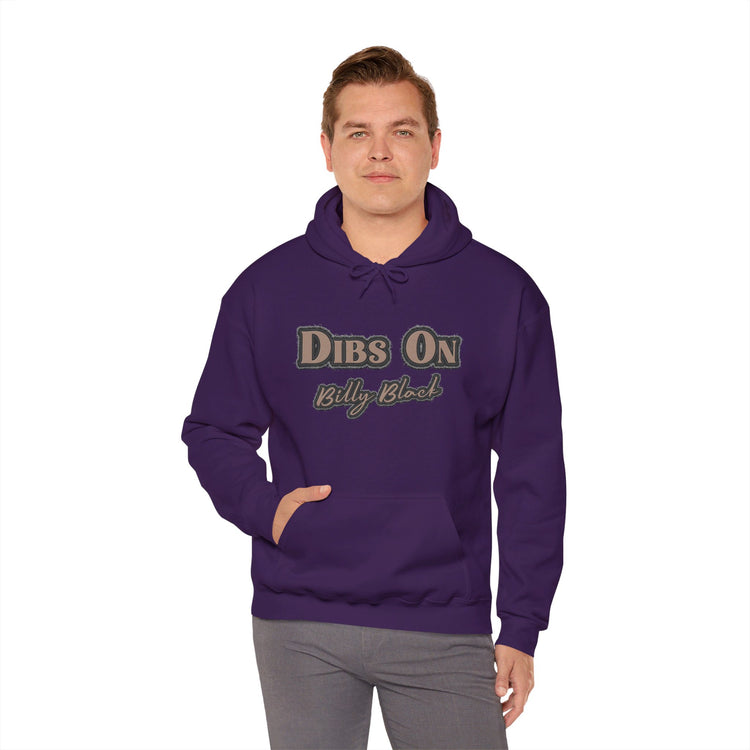 Dibs On Billy Black Hoodie - Fandom-Made