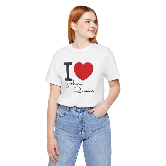 I Love John Rebus T-Shirt - Fandom-Made
