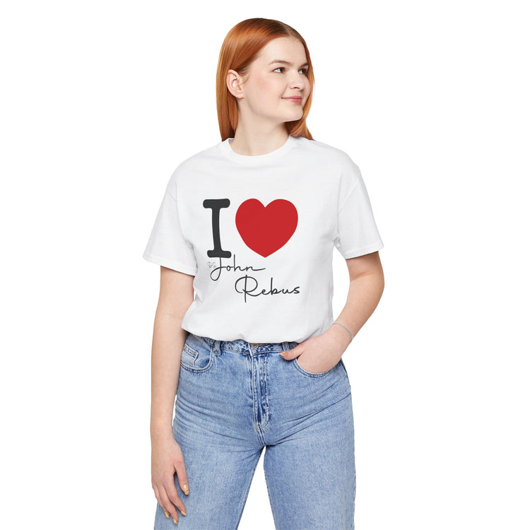 I Love John Rebus T-Shirt - Fandom-Made
