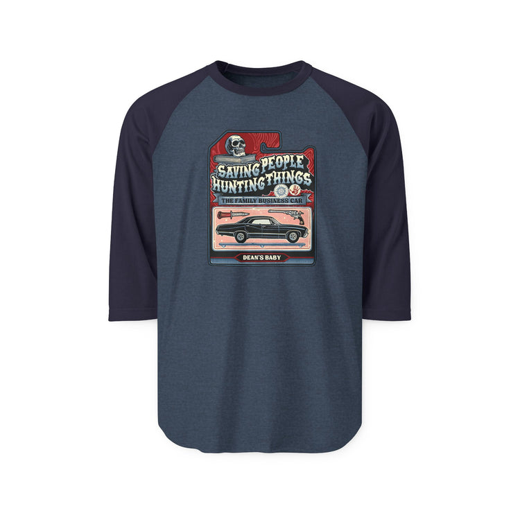 Dean's Baby 3/4 Raglan Shirt - Fandom-Made