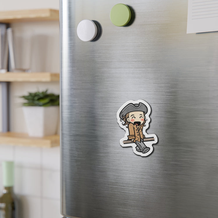 Fergus Fraser Die-Cut Magnet