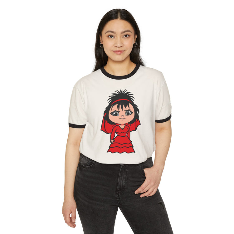 Lydia Deetz Ringer T-Shirt - Fandom-Made