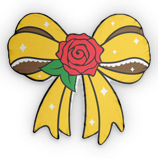 Belle Bow-Shaped Pillow - Fandom-Made