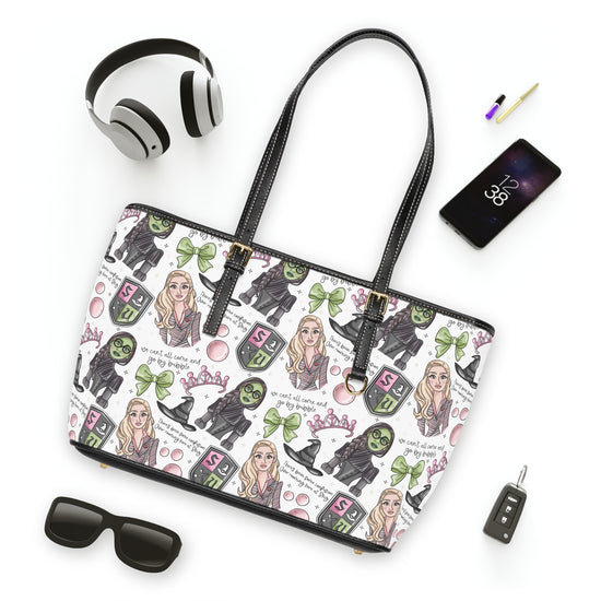 Wicked Leather Shoulder Bag - Fandom-Made