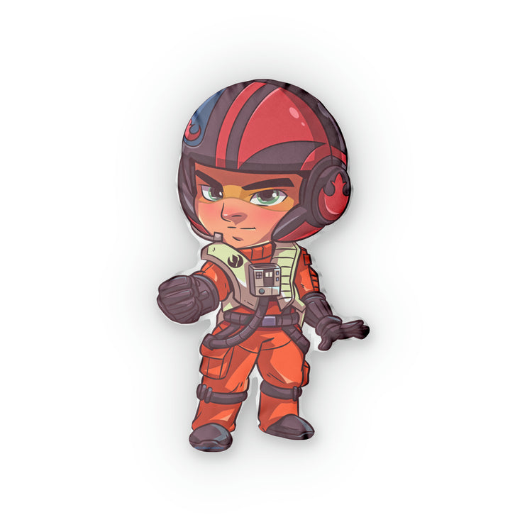 Poe Dameron Shaped Pillows - Fandom-Made