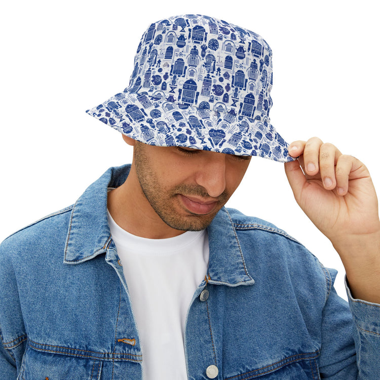 R2 All-Over Print Bucket Hat - Fandom-Made
