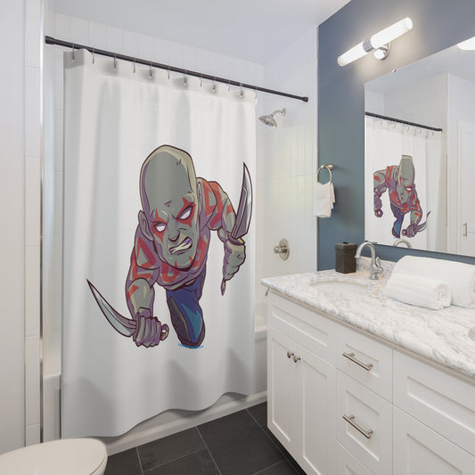 Drax Shower Curtains - Fandom-Made