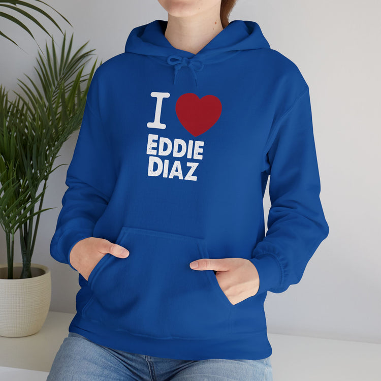 I Love Eddie Diaz Unisex Hoodie - Fandom-Made