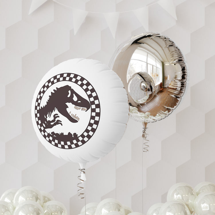 Checkered Past Mylar Balloon
