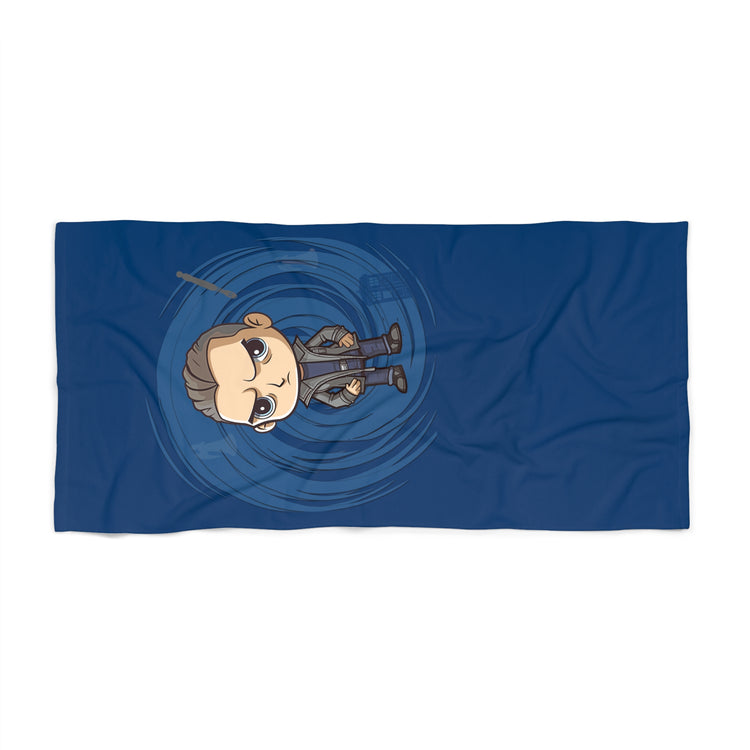 Timey Wimey Ninth Doctor Beach Towel - Fandom-Made