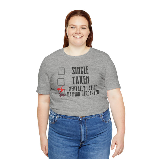 Mentally Dating Daemon Targaryen Unisex T-Shirt - Fandom-Made