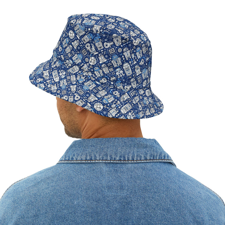 R2 All-Over Print Bucket Hat - Fandom-Made