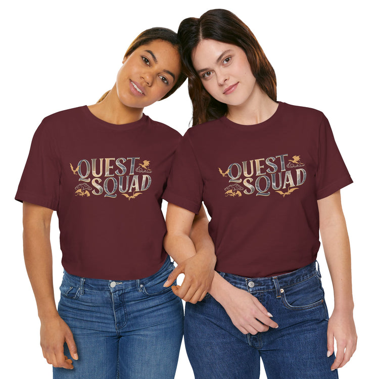 Quest Squad Unisex T-Shirt - Fandom-Made