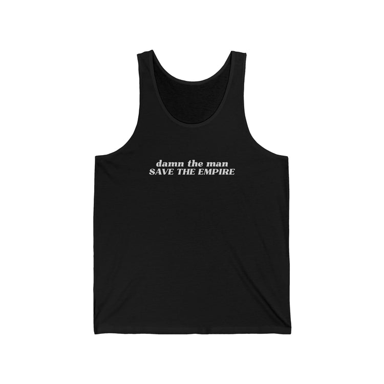 Damn The Man Tank Top - Fandom-Made