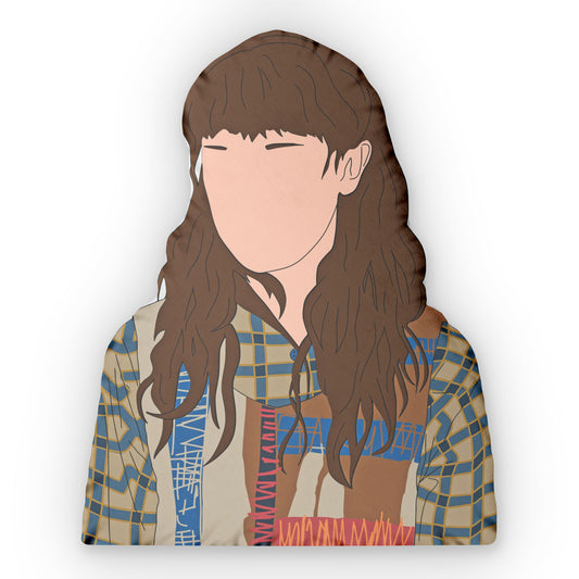 Jane Hopper-Shaped Pillow - Fandom-Made