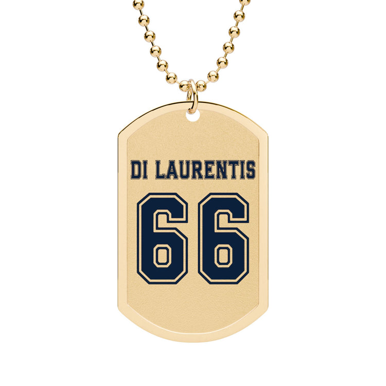 Di Laurentis 66 Dog Tag with Chain