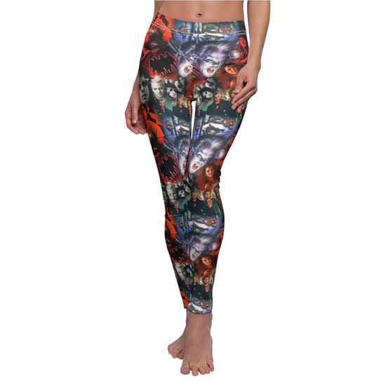 Lost Boys Collage Women's Casual Leggings - Fandom-Made