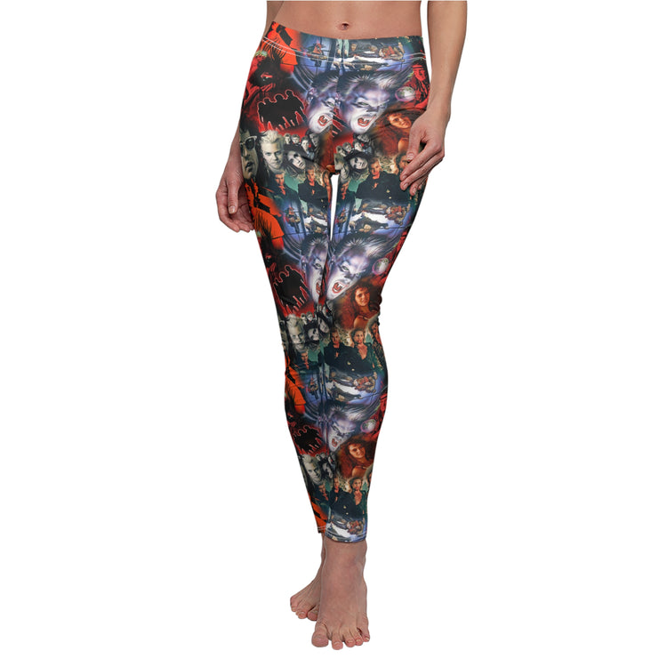 Lost Boys Collage Women's Casual Leggings - Fandom-Made