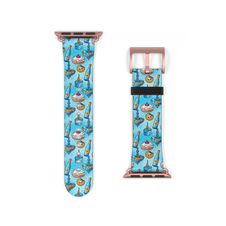 Hanukkah Watch Band - Fandom-Made