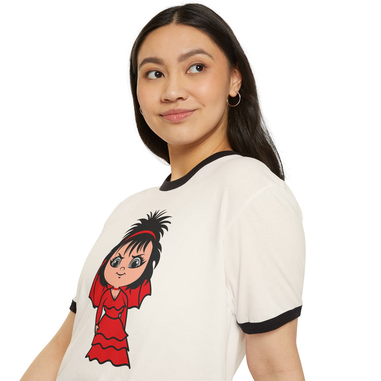 Lydia Deetz Ringer T-Shirt - Fandom-Made