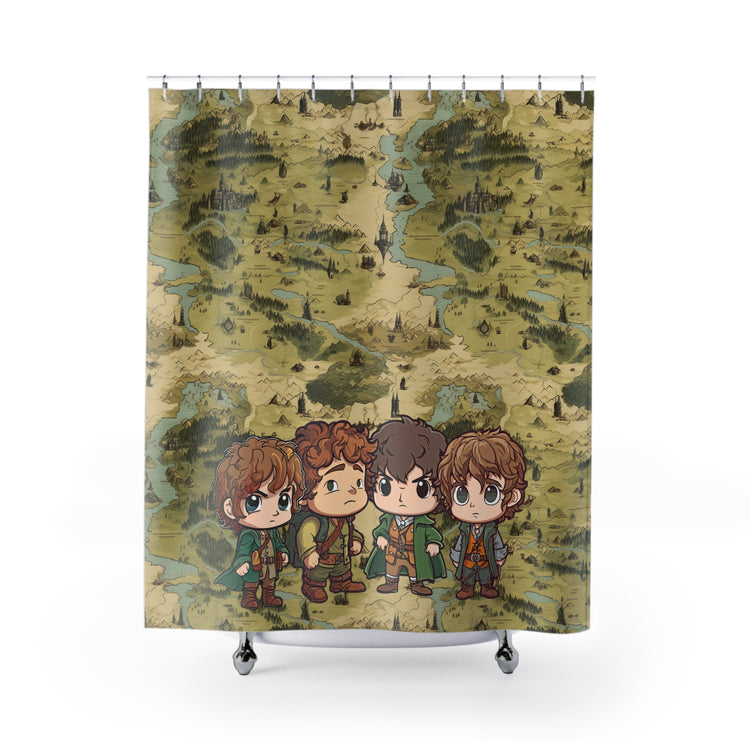 Bagend Boys Shower Curtains - Fandom-Made