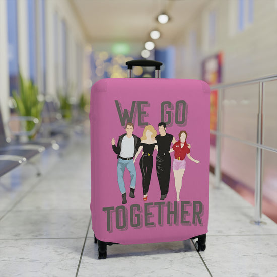 We Go Together Luggage Cover - Fandom-Made