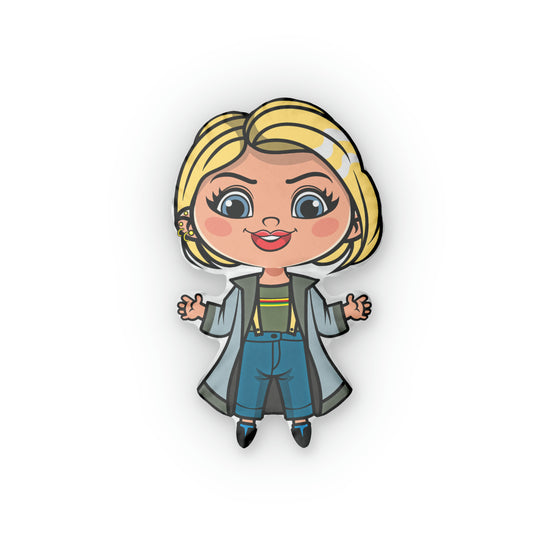 The 13th Doctor Shaped Pillows - Fandom-Made