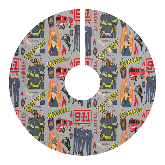 9-1-1 What's Your Emergency Tree Skirt - Fandom-Made