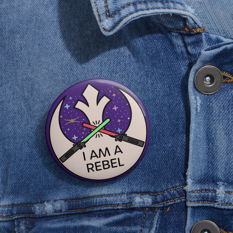 I'm a Rebel Pin - Fandom-Made