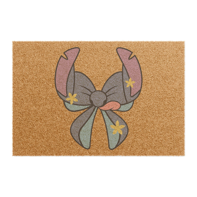 Stitch Bow Doormat