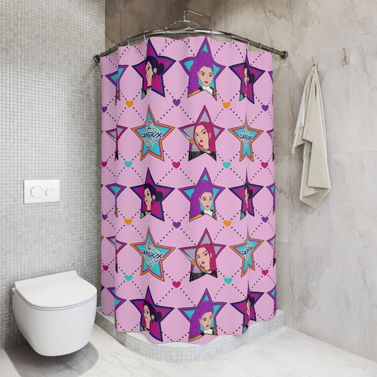Huntrix Shower Curtain - Fandom-Made