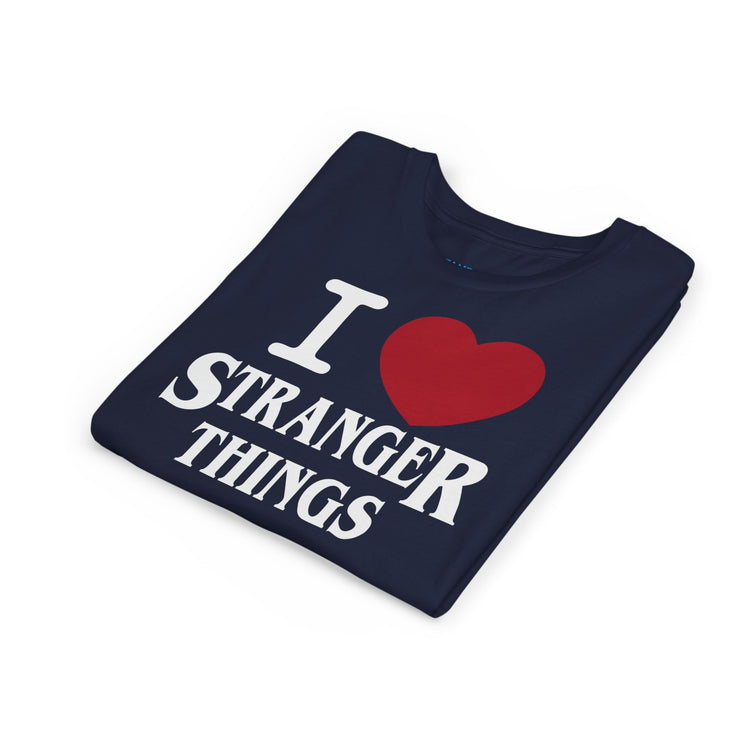 I Love Stranger Things Youth Tee - Fandom-Made