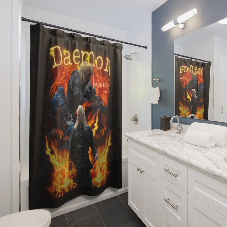 Daemon Targaryen Shower Curtain - Fandom-Made