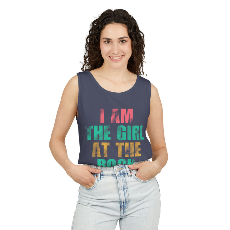Girl At The Rock Show Tank Top - Fandom-Made