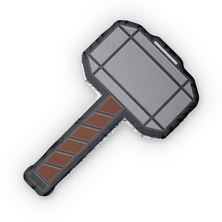 Thor's Hammer-Shaped Pillow - Fandom-Made