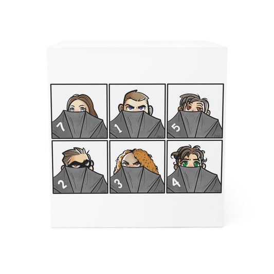 Umbrella Academy Group Note Cube - Fandom-Made