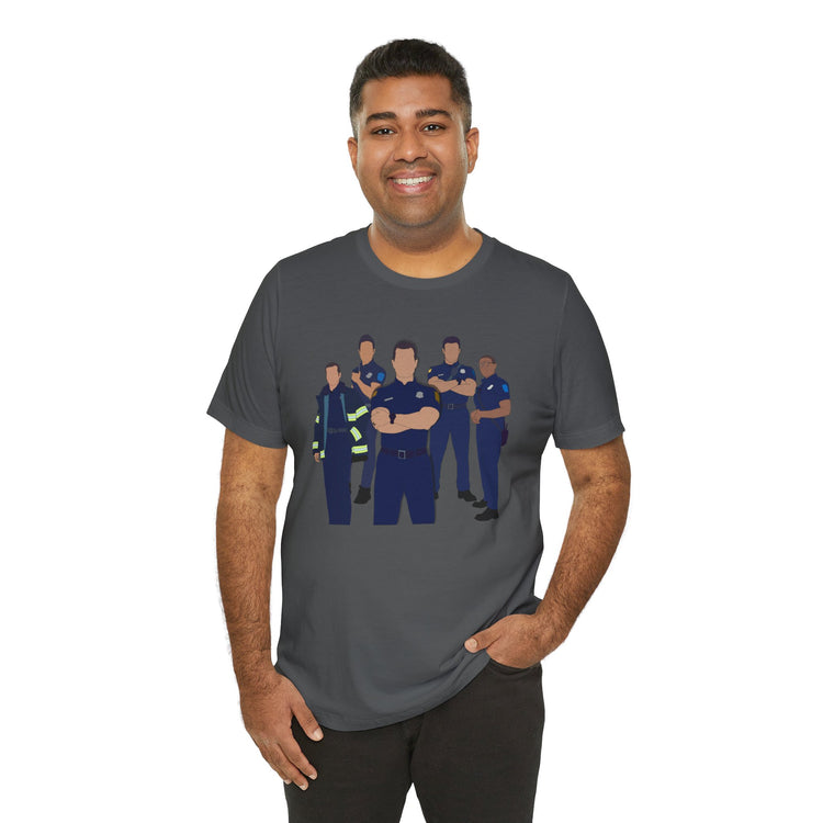 9-1-1 Group T-Shirt - Fandom-Made