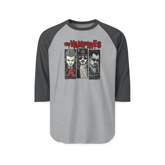 The Vampires 3/4 Raglan Shirt - Fandom-Made