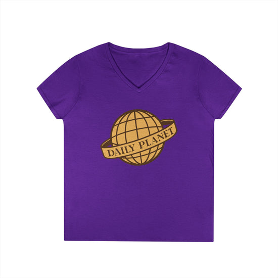 Daily Planet V-Neck Tee - Fandom-Made