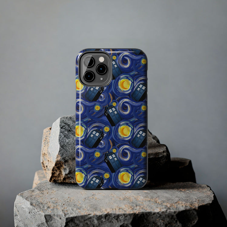 Tardis Night Phone Case - Fandom-Made