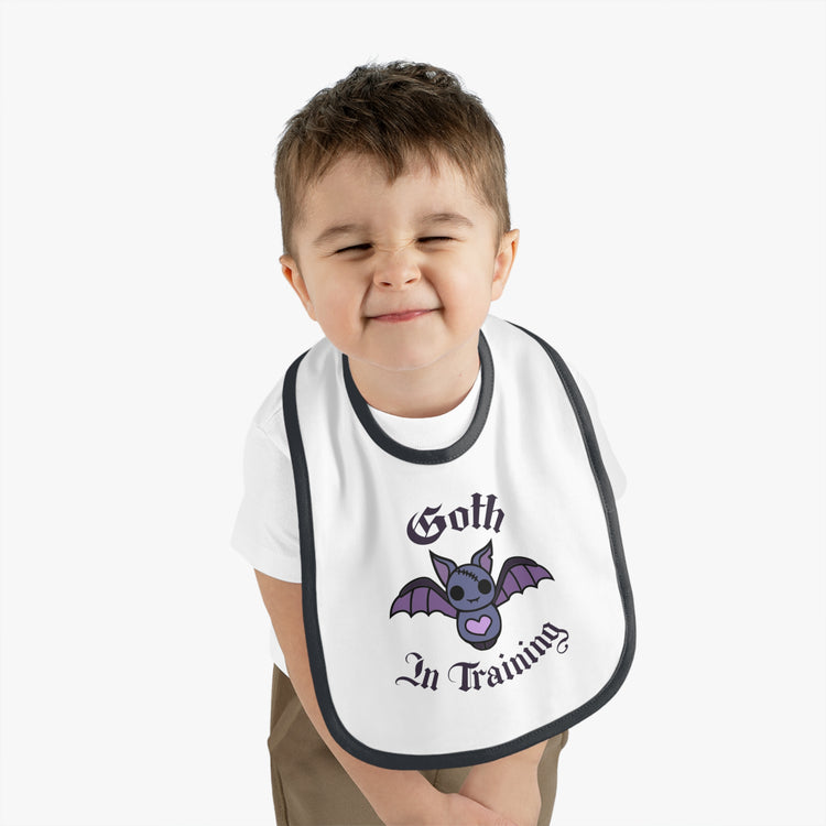 Goth In Training Bib - Fandom-Made