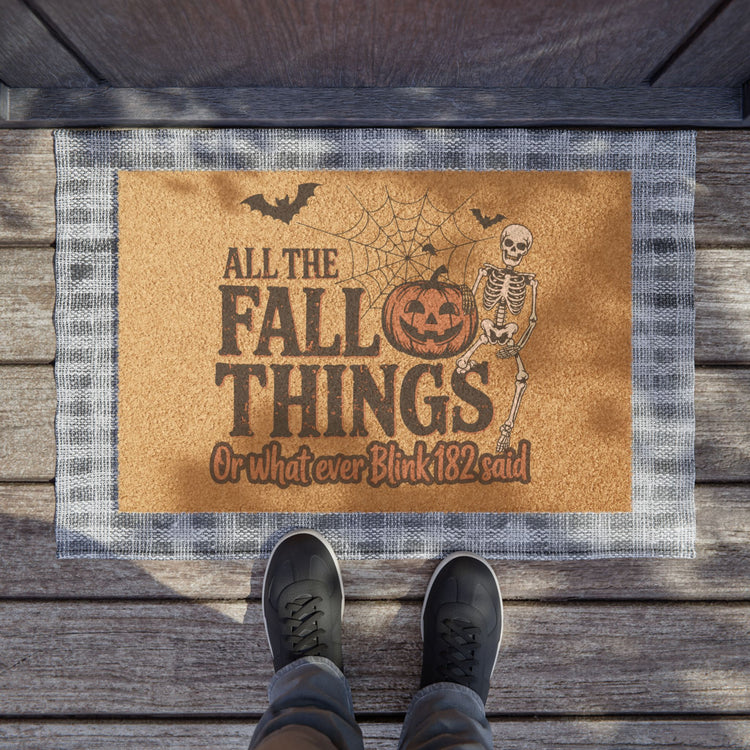 All The Fall Things Doormat
