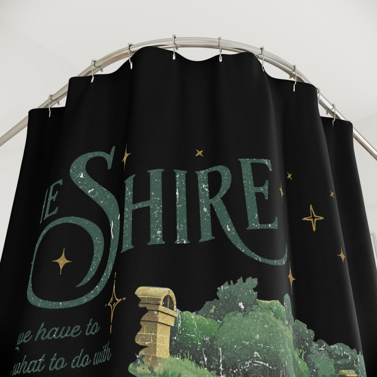 The Shire Shower Curtain - Fandom-Made