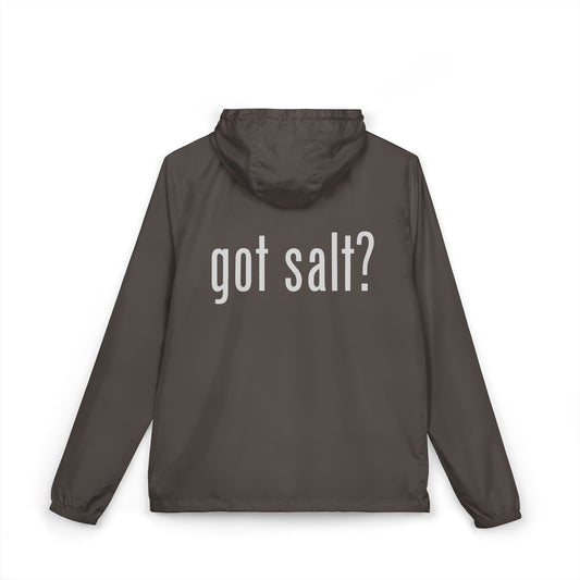 Got Salt Unisex Full-Zip Windbreaker Jacket - Fandom-Made