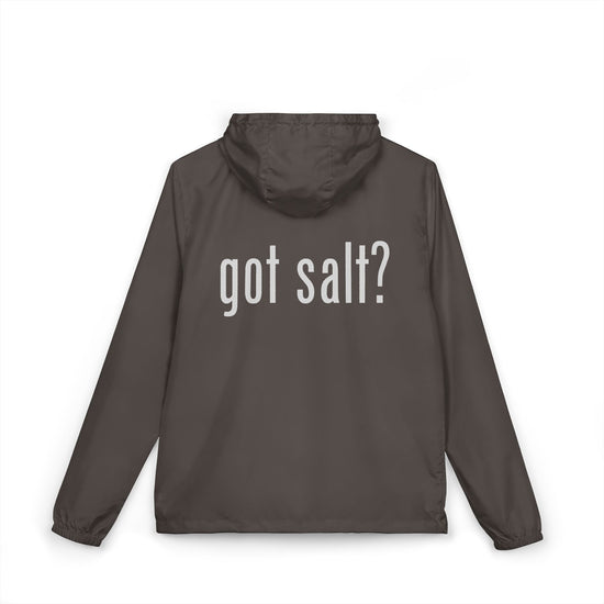Got Salt Unisex Full-Zip Windbreaker Jacket - Fandom-Made