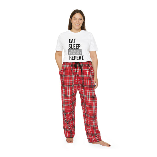 Eat Sleep House of the Dragon Women's Short Sleeve Pajama Set - Fandom-Made