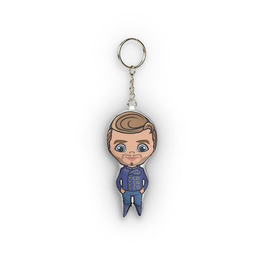 Prince Fiyero Mini Plush Keychain - Fandom-Made