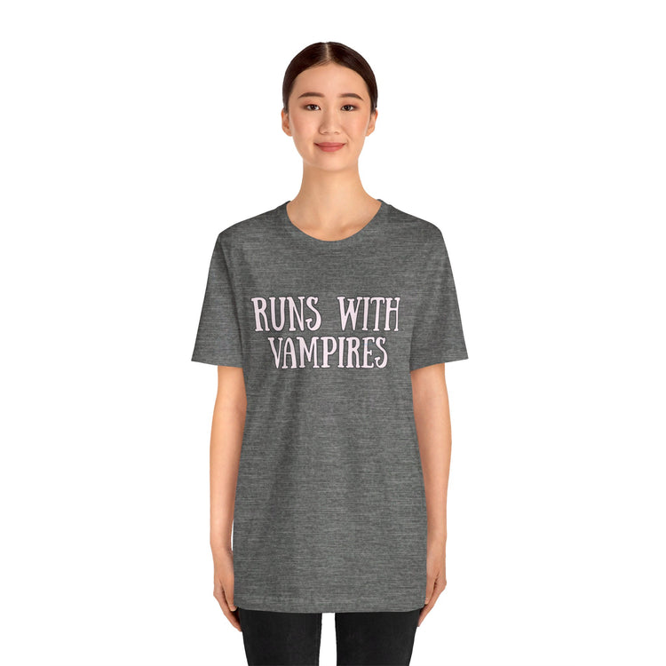Runs With Vampires T-Shirt - Fandom-Made