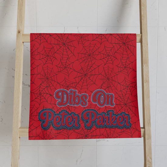 Dibs On Peter Parker Hand Towel - Fandom-Made