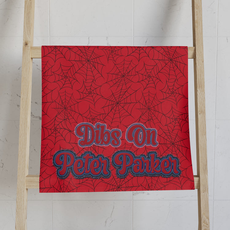 Dibs On Peter Parker Hand Towel - Fandom-Made